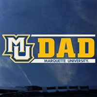 Marquette Golden Eagles Marquette Dad Decal