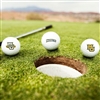 Marquette Golden Eagles MU Golf Pack of 3 Golf Balls