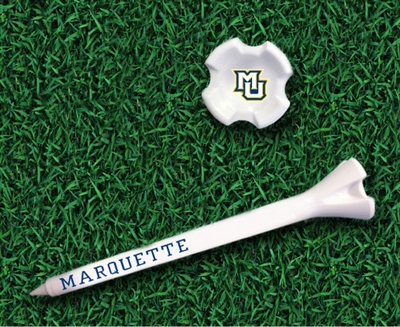 Marquette Golden Eagles Performance Golf Tee Pack of 10