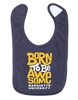 Marquette Golden Eagles Born to Be Awesome  Navy Bib