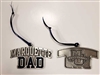 Marquette Dad Pewter Ornament