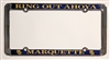 Ring Out License Plate Frame