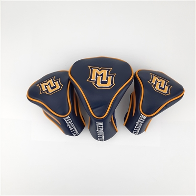 Marquette Golden Eagles 3 Pack Vinyl Golf Headcovers