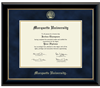 Marquette Golden Eagles NS Embossed Onyx Diploma Frame