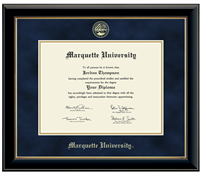 Marquette Golden Eagles NS Embossed Onyx Diploma Frame