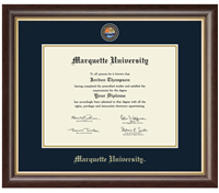 Marquette Golden Eagles MSTRPC Hampshire Diploma Frame