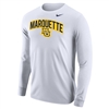 Marquette Long Sleeve Tee White