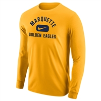 Marquette Golden Eagles Long Sleeve Tee Gold