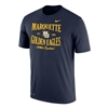 Dri-Fit Marquette University Athletic Department Tee Navy