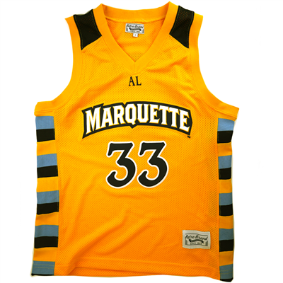 Gold Butler Marquette Jersey