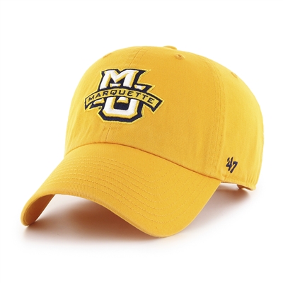 Marquette Golden Eagles Clean Up Cap Gold