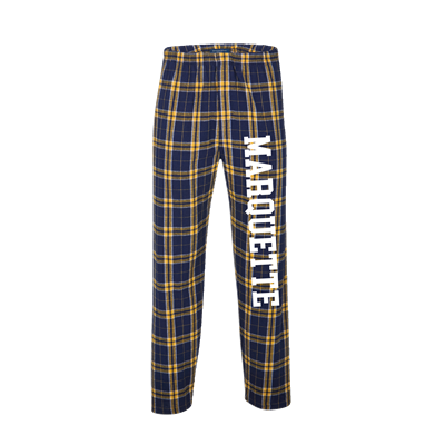 Harley Flannel Pant Navy/Gold