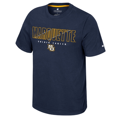 Marquette Resistance Tee Navy