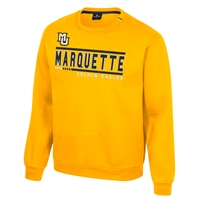 Marquette I'll Be Back Crew Gold