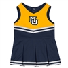Marquette Infant Cheer Set Navy/Gold