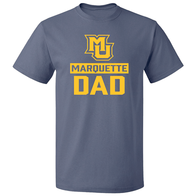 Marquette Dad Tee Denim Blue