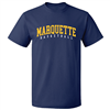 Marquette Basketball MU Tee Navy