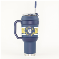 Marquette 40-oz. Navy Tumbler with Handle