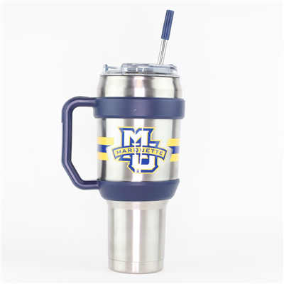 Marquette 40-oz. Stainless Steel Tumbler with Handle