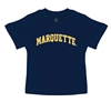 Marquette Toddler Arch Tee Navy