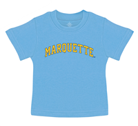 Marquette Toddler Arch Tee Blue