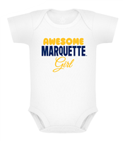 Marquette Awesome MU Girl Bodysuit