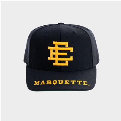 Marquette EE Cap Navy and Gold