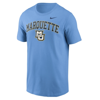 Marquette Over MU Tee Shirt Blue