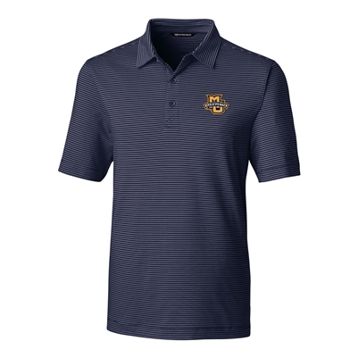 Marquette University TALL Forge Pencil Stripe Polo