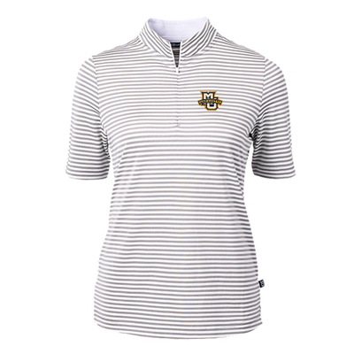Marquette Virtue Eco Pique Stripe Recycled Top