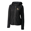 Marquette Mainsail Sweater Knit Full Zip Hoodie Charcoal Heather
