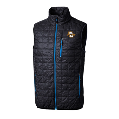 Marquette Rainier PrimaLoft Eco Full Zip Vest Dark Navy