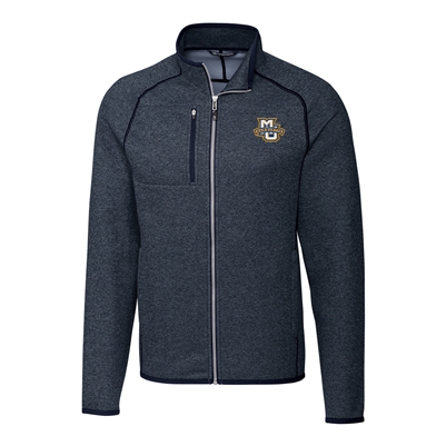 Marquette University Mainsail Full Zip Jacket Navy