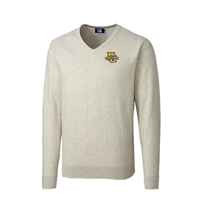 Marquette Lakemont Tri-Blend V-Neck Sweater Liberty Navy