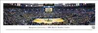 Marquette Golden Eagles Bradley Center Panoramic Poster