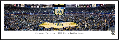 Marquette Golden Eagles Bradley Center Panoramic Photo - Standard Frame