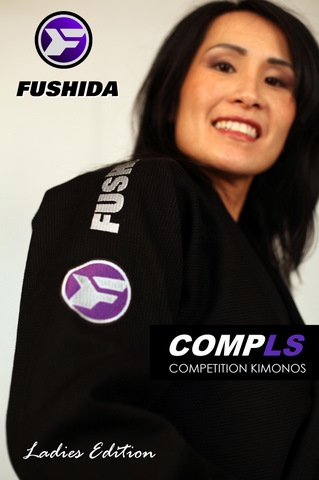 Fushida COMPLS Womens Jiu-Jitsu Gi / BJJ Kimono - BLACK