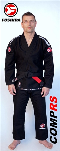 Fushida CompRS Brazilian Jiu-Jitsu Gi / Kimono BLACK