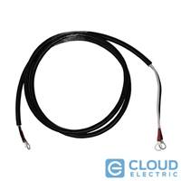 23-4750512 : Delta-Q ICL/RC DC Cord 6' 12 AWG w/ Ring Terminals
