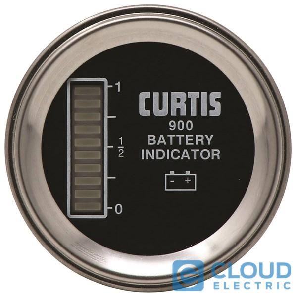 76-13508061 : Curtis Model 900R 72V Battery Discharge Indicator (BDI)