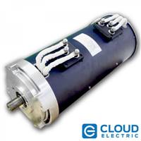 AC2-35-144 : Curtis 1239e-8521 HPEVS Dual AC-35 Brushless Motor Kit - 144 Volt