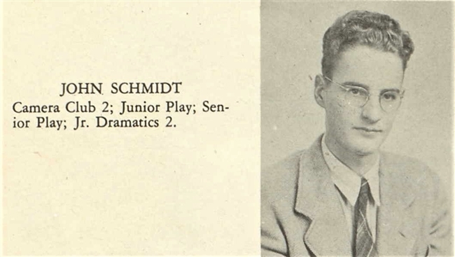 John T. Schmidt  WWII