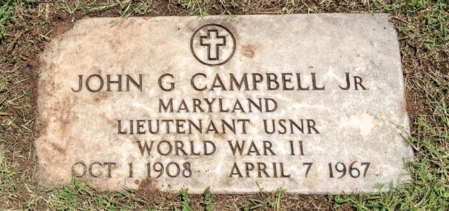 John G. Campbell U.S. Navy WWII