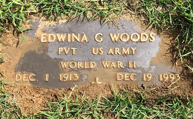 Edwina D. Garland U.S. Army WWII