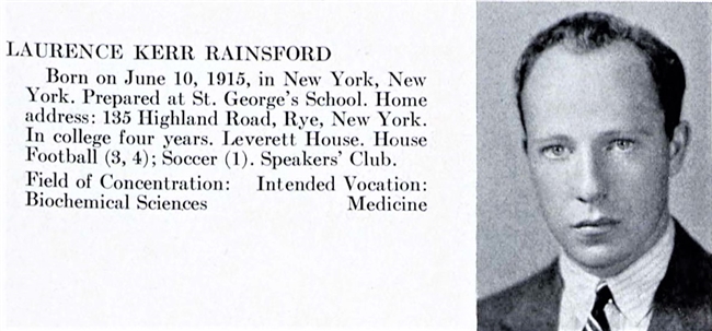 Lawrence K. Rainsford U.S. Army WWII