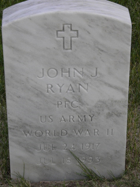 John L. Ryan U.S. Army WWII