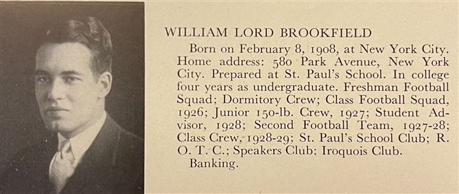 William L. Brookfield U.S. Army WWII