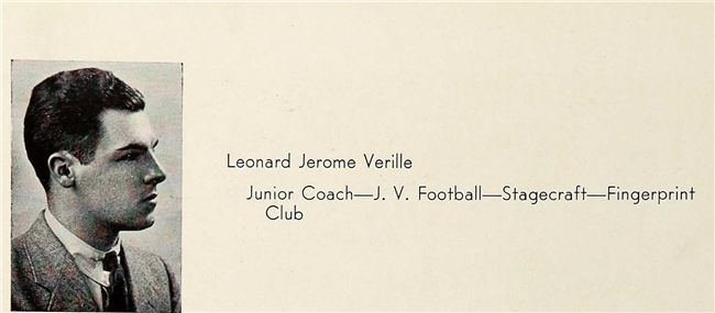 Leonard J. Verille U.S. Army WWII