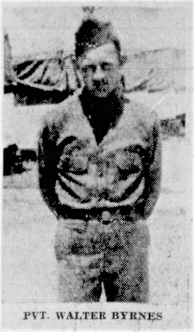 Walter J. Byrnes U.S. Army WWII