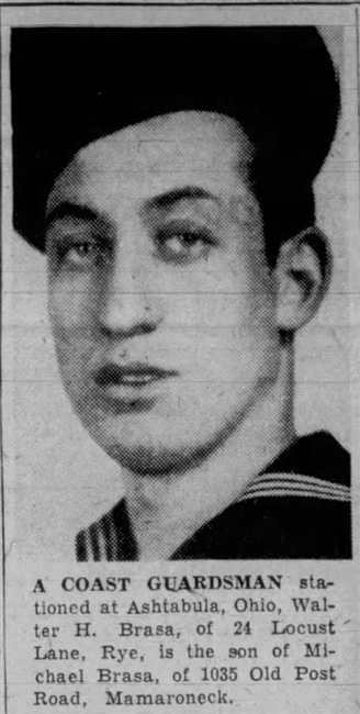 Walter H. Brasa U.S. Coast Guard WWII